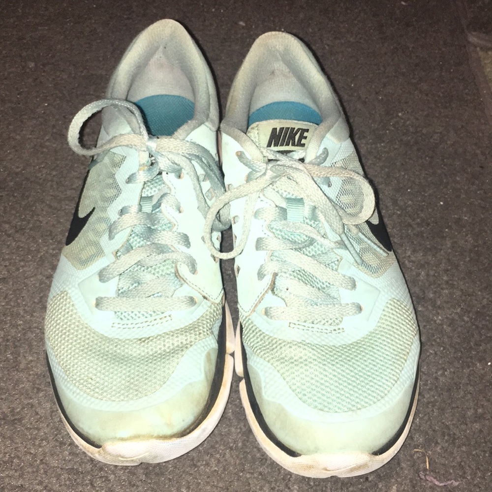 Tiffany blue Nike sneakers